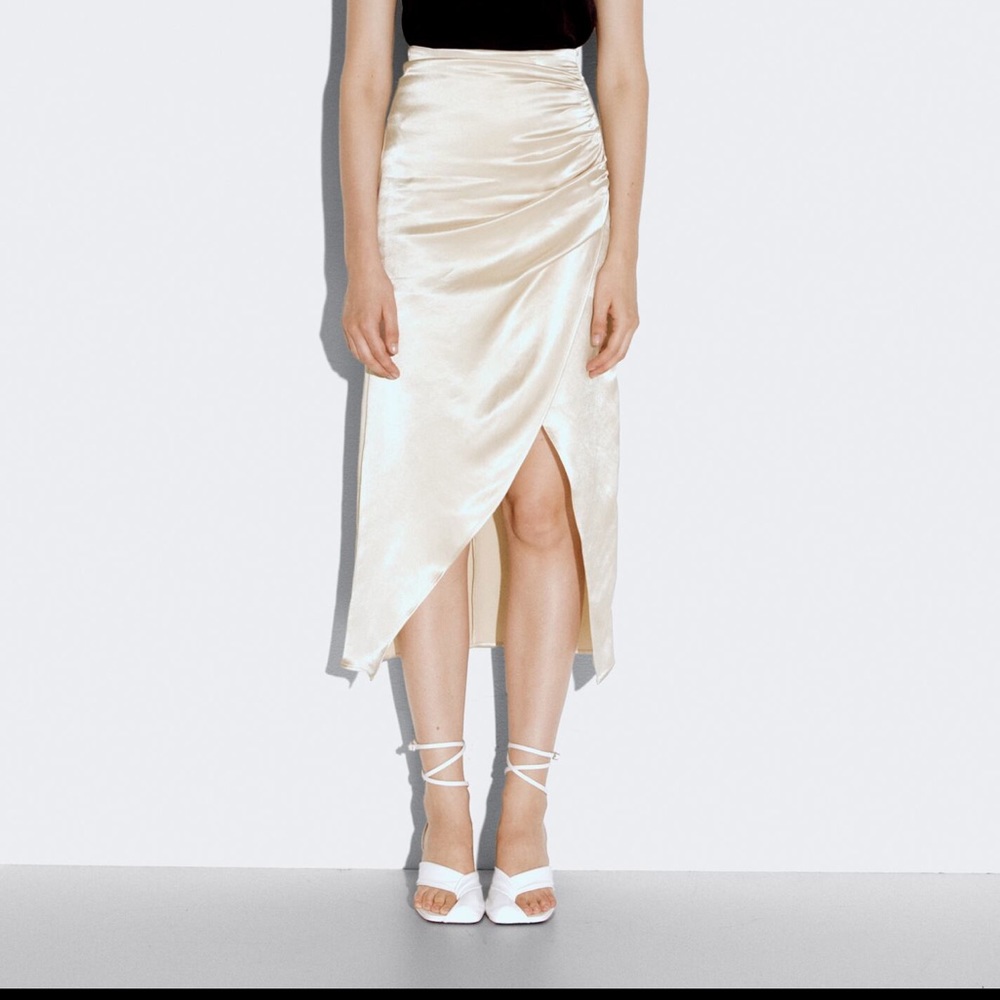 Zara Satin Skirt